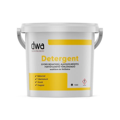 DWA Detergent gyors behatási idejű, alkoholmentes fertőtlenítő törlőkendő 1000 lap